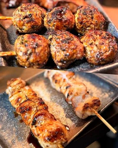 焼き鳥とつくね